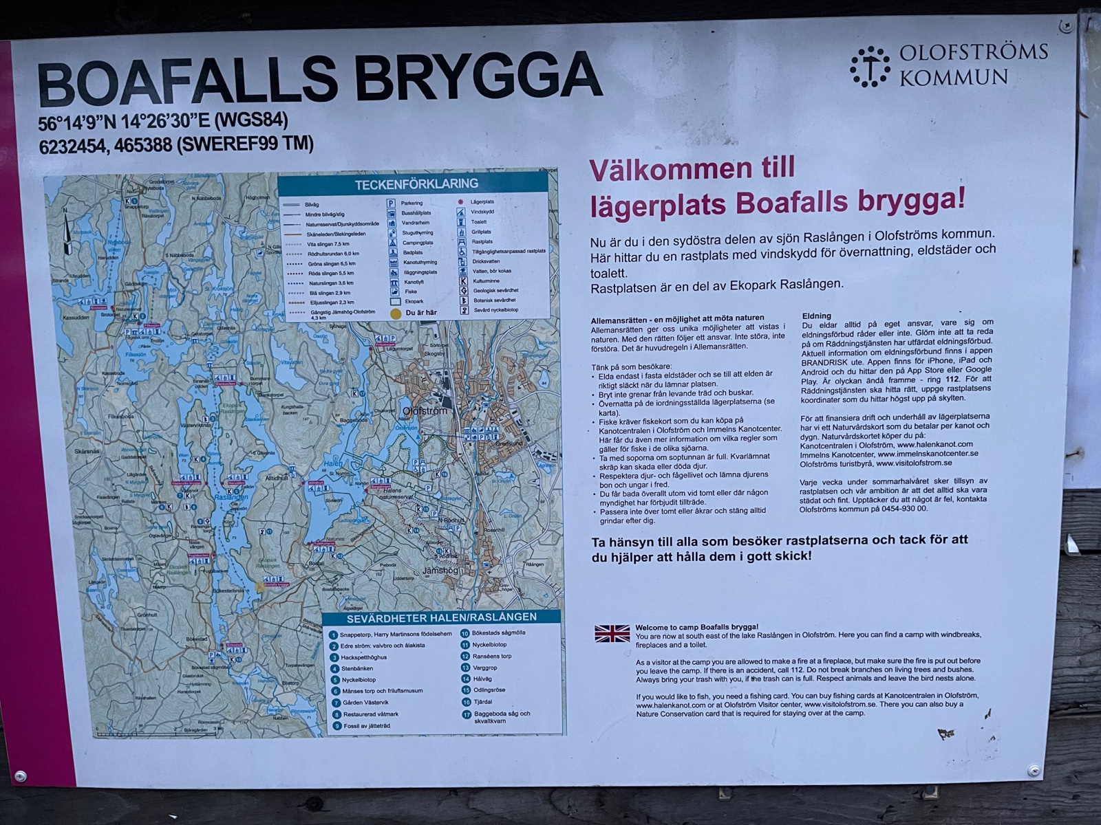 Boafalls Brygga Vindskydd
